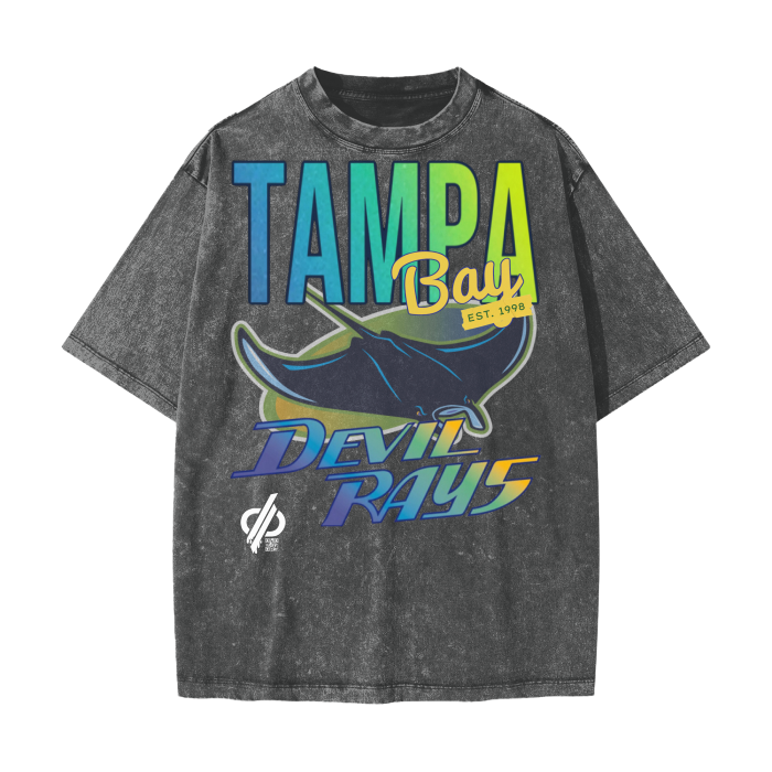 Retro,Tampa,Tampa bay,Tampa rays ,Devil rays ,MLB,MOQ1,Delivery days 5