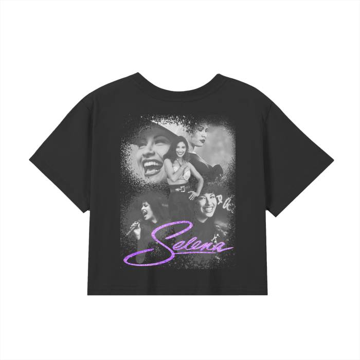 Crop top ,Selena, Crop top,Mexico ,Selena Quintanilla ,Cumbia,MOQ1,Delivery days 5